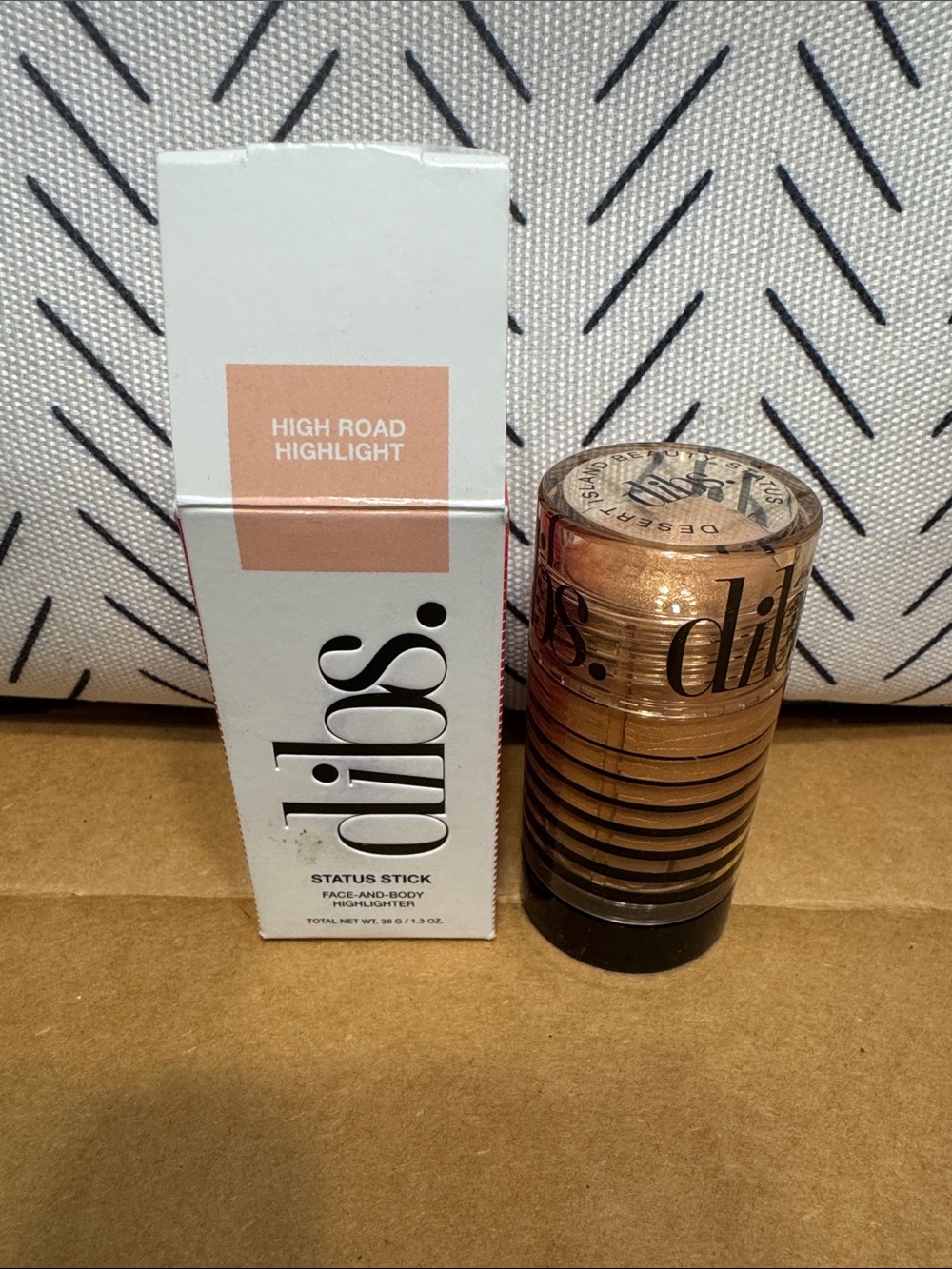 Dibs High Road Highlight Stick - Rose Gold - NWB